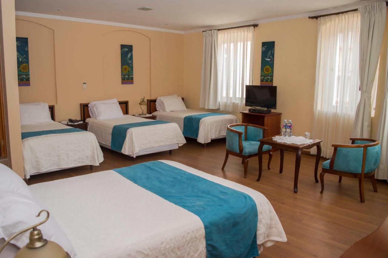 Hotel La Casona Cuenca Bagian luar foto